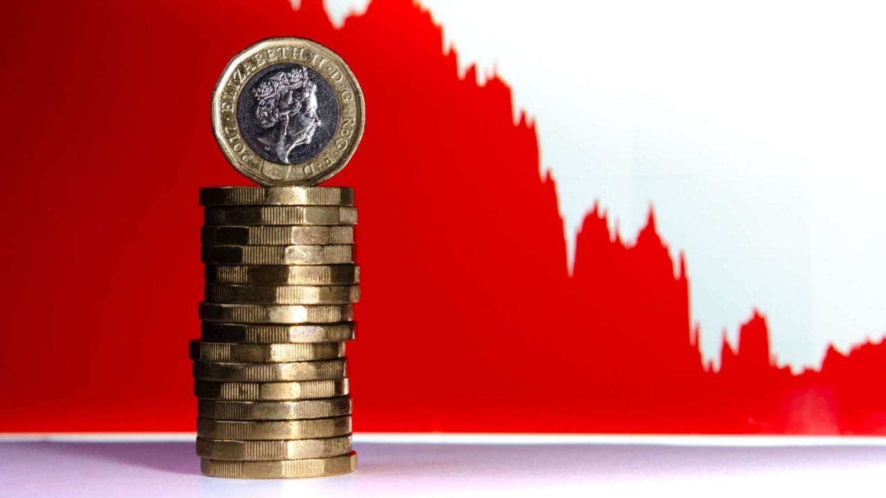 How can investors benefit from overseas investment savings as the pound drops?