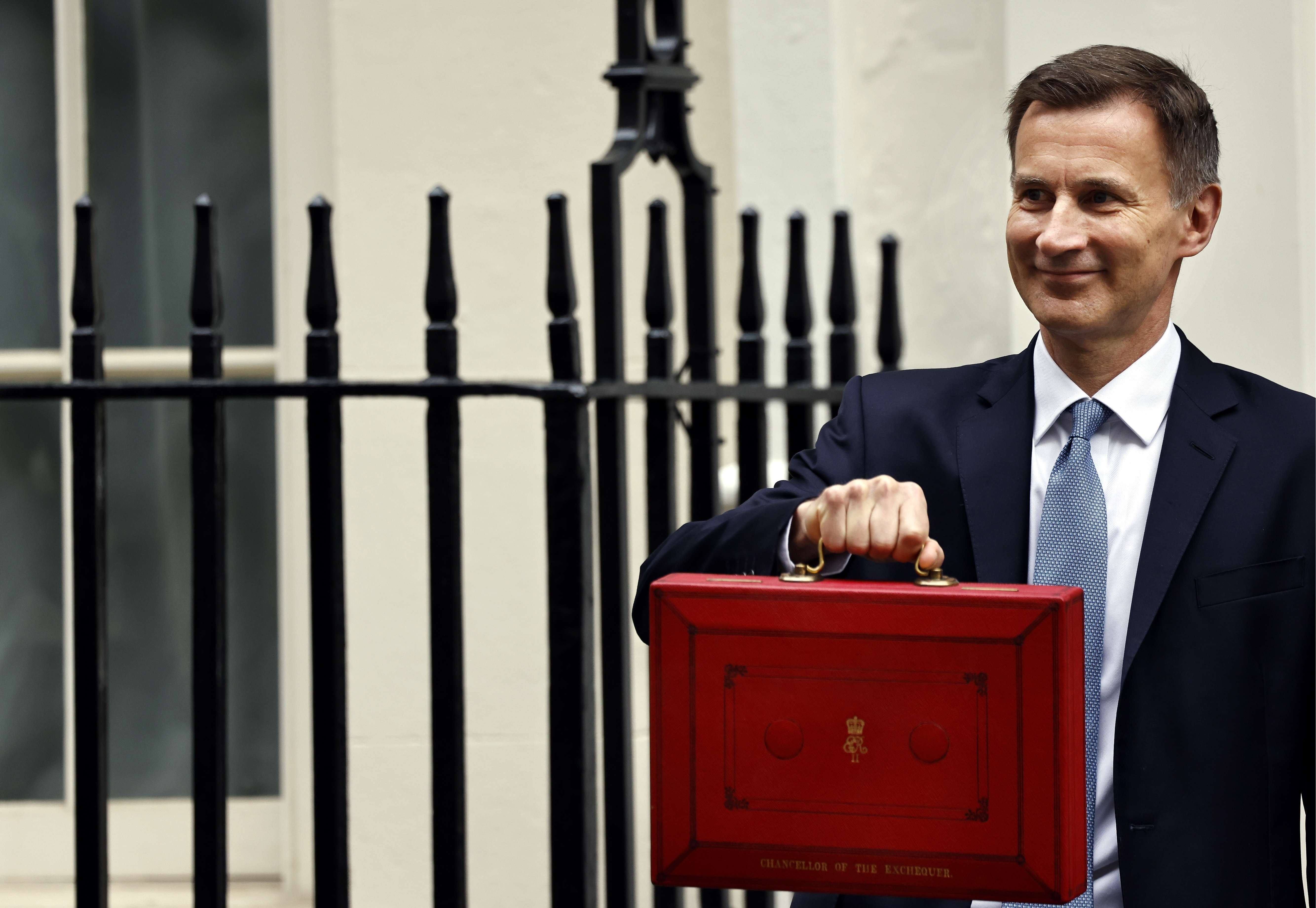 Jeremy Hunt presents 2024 Spring Budget, 11 Downing Street